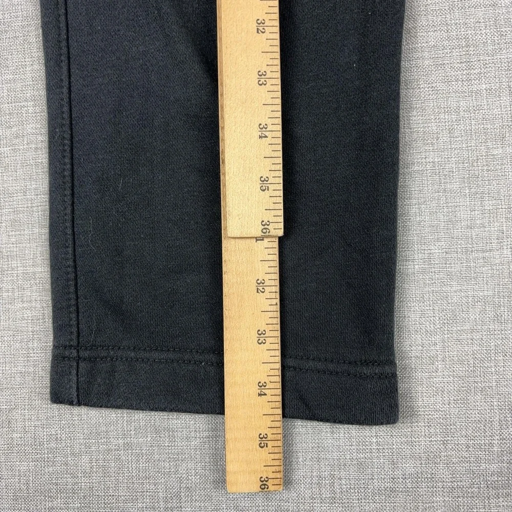 Nike Sweatpants Mens Large Black Fleece Slim Tapered Drawstring Pockets